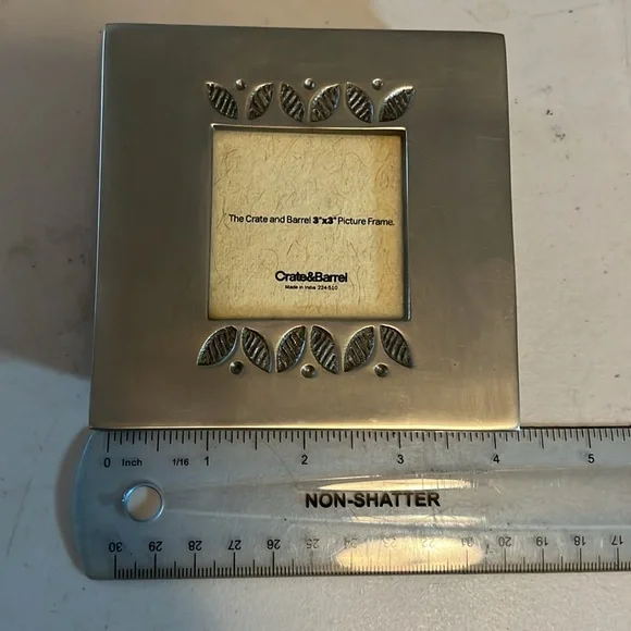 Crate & Barrel picture frame - Picture 2 of 3